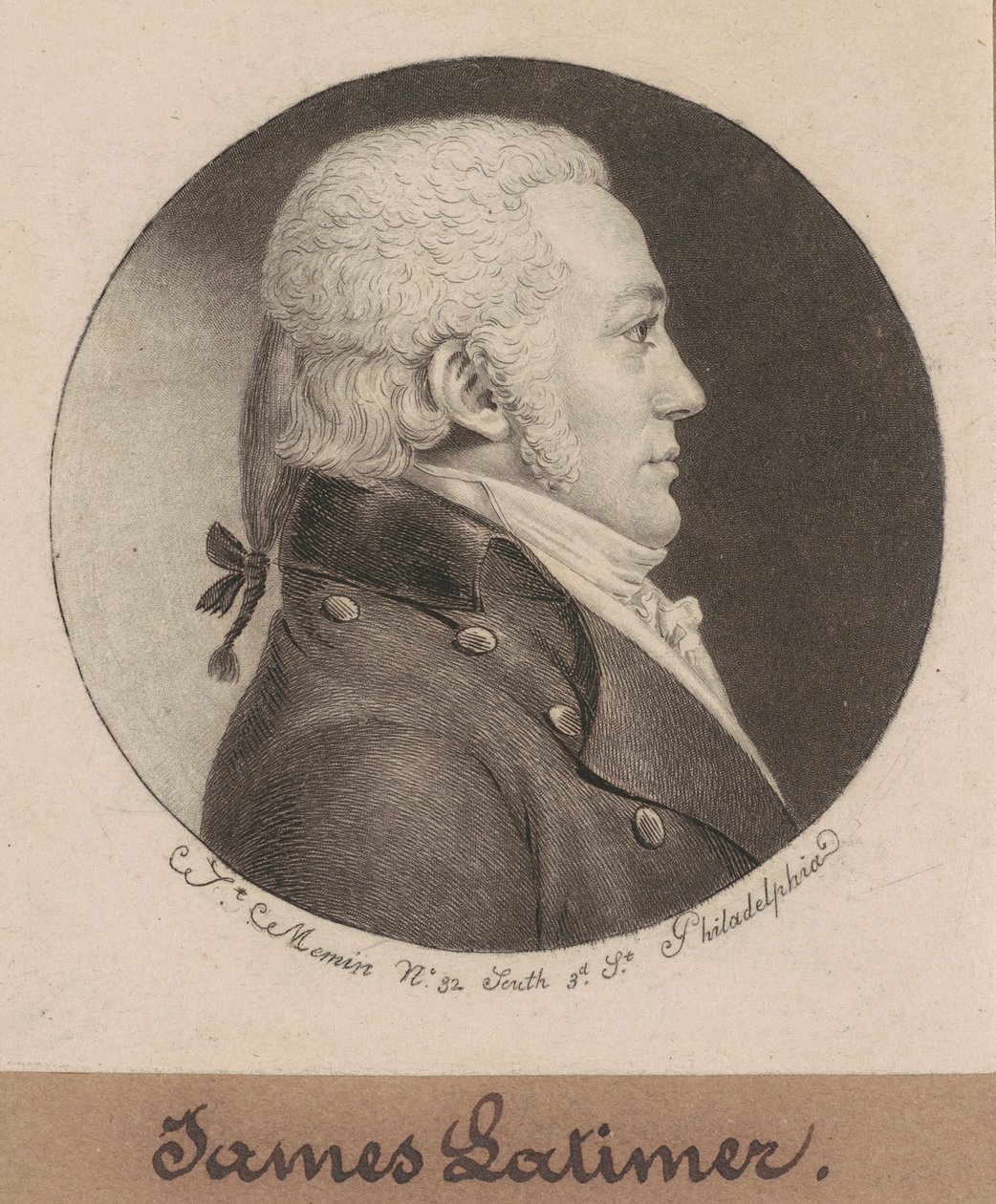 James Latimer alkotó: Charles B. J. Févret de Saint Mémin