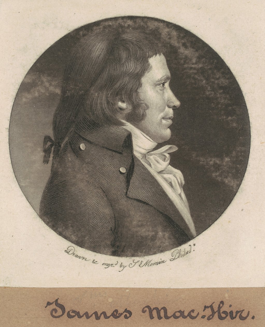 James Mushir alkotó: Charles B. J. Févret de Saint Mémin