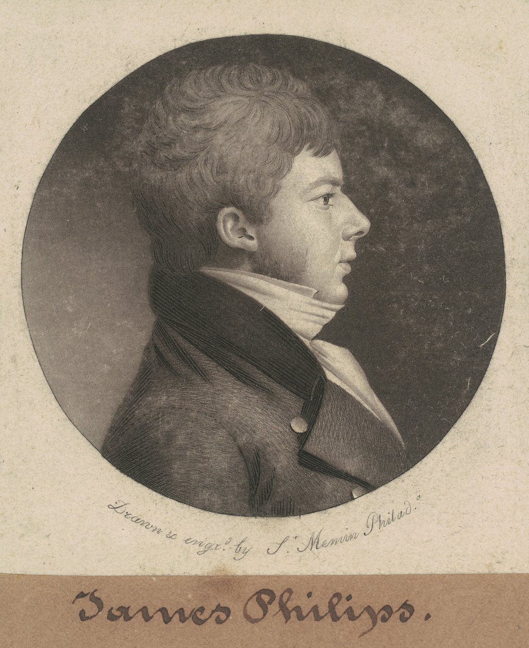 James Philips alkotó: Charles B. J. Févret de Saint Mémin