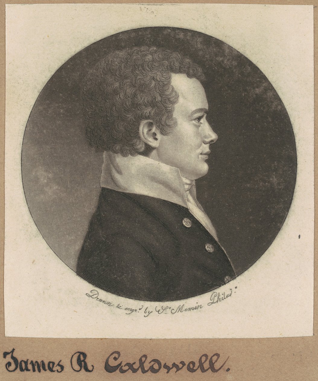 James R. Caldwell alkotó: Charles B. J. Févret de Saint Mémin