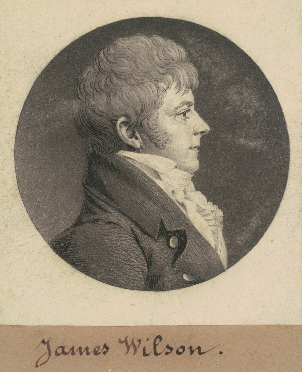 James Wilson alkotó: Charles B. J. Févret de Saint Mémin