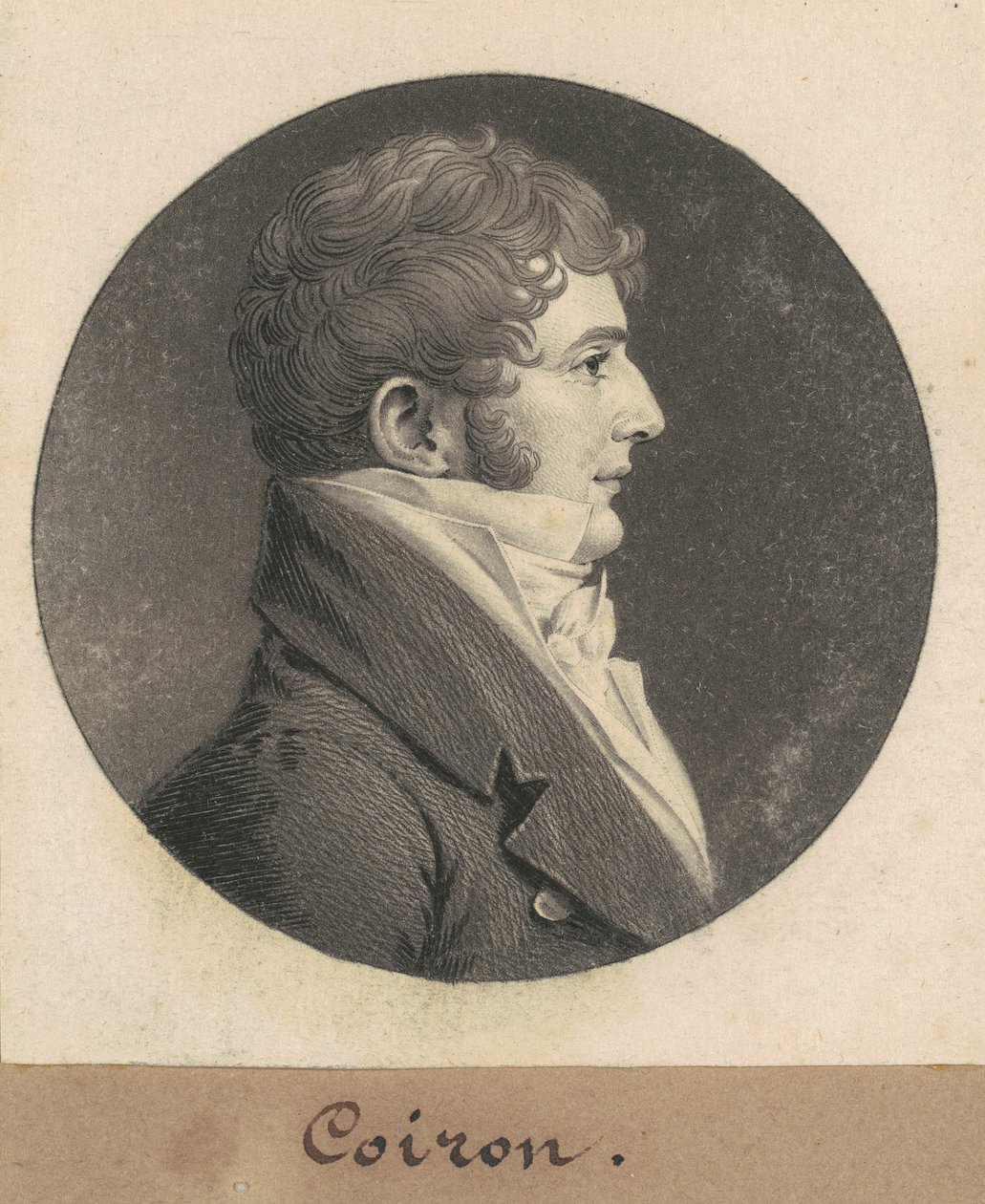 Jean Joseph Coiron alkotó: Charles B. J. Févret de Saint Mémin