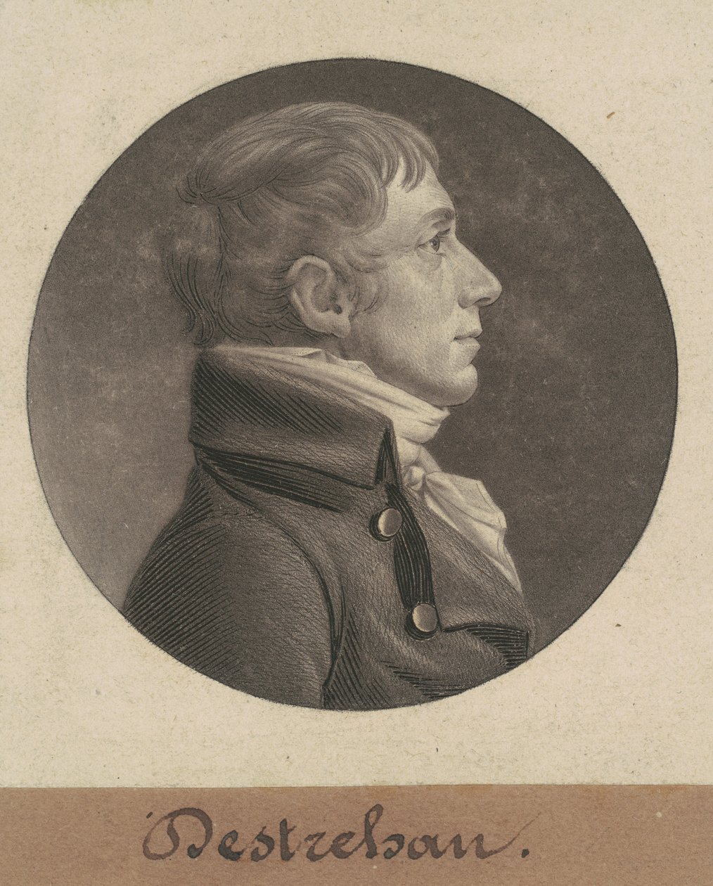 Jean Noel Destrehan alkotó: Charles B. J. Févret de Saint Mémin