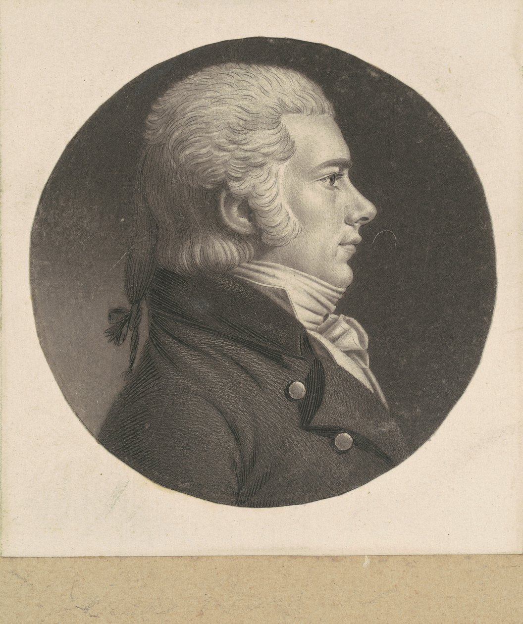 Jesse Barker alkotó: Charles B. J. Févret de Saint Mémin
