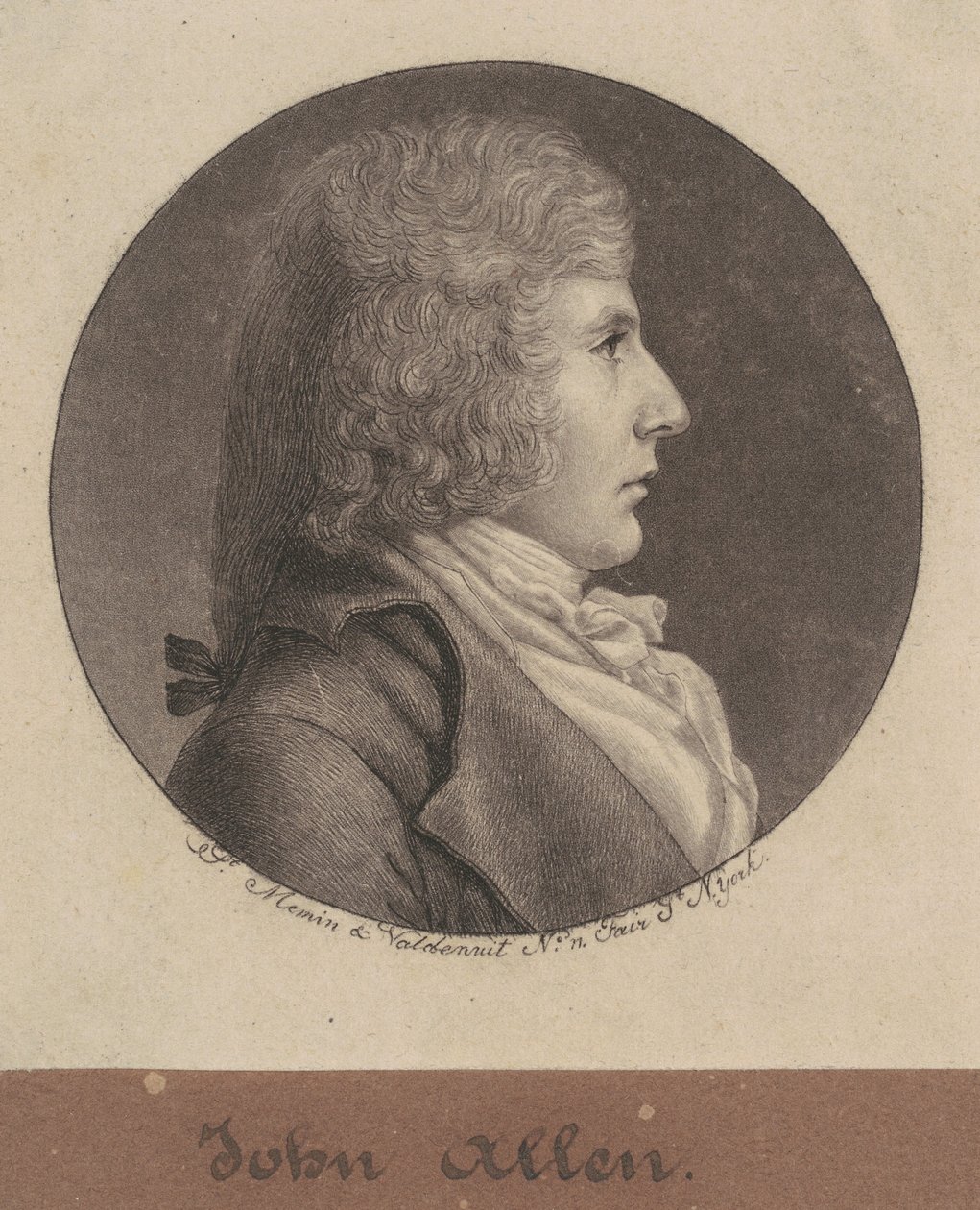 John Allen alkotó: Charles B. J. Févret de Saint Mémin