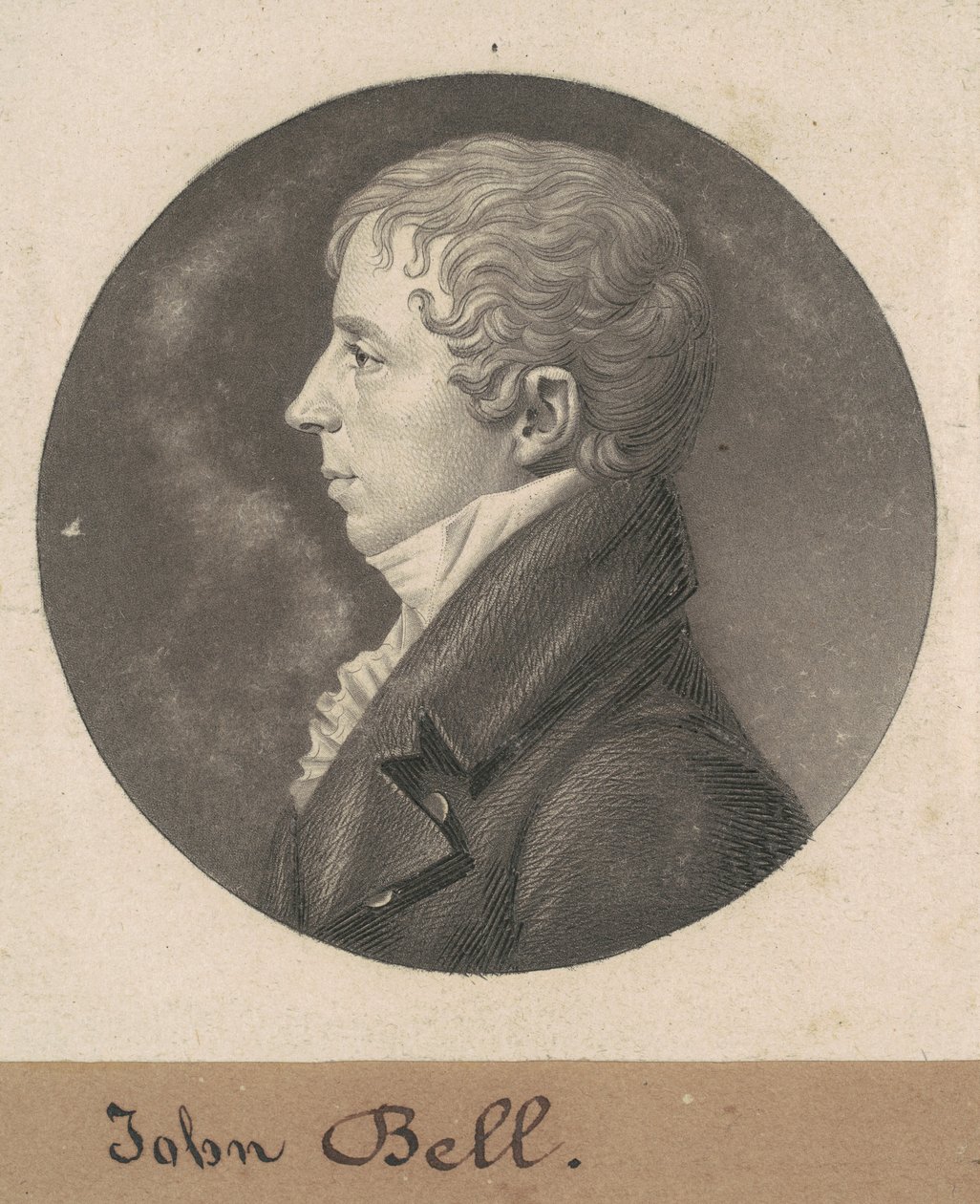 John Bell alkotó: Charles B. J. Févret de Saint Mémin