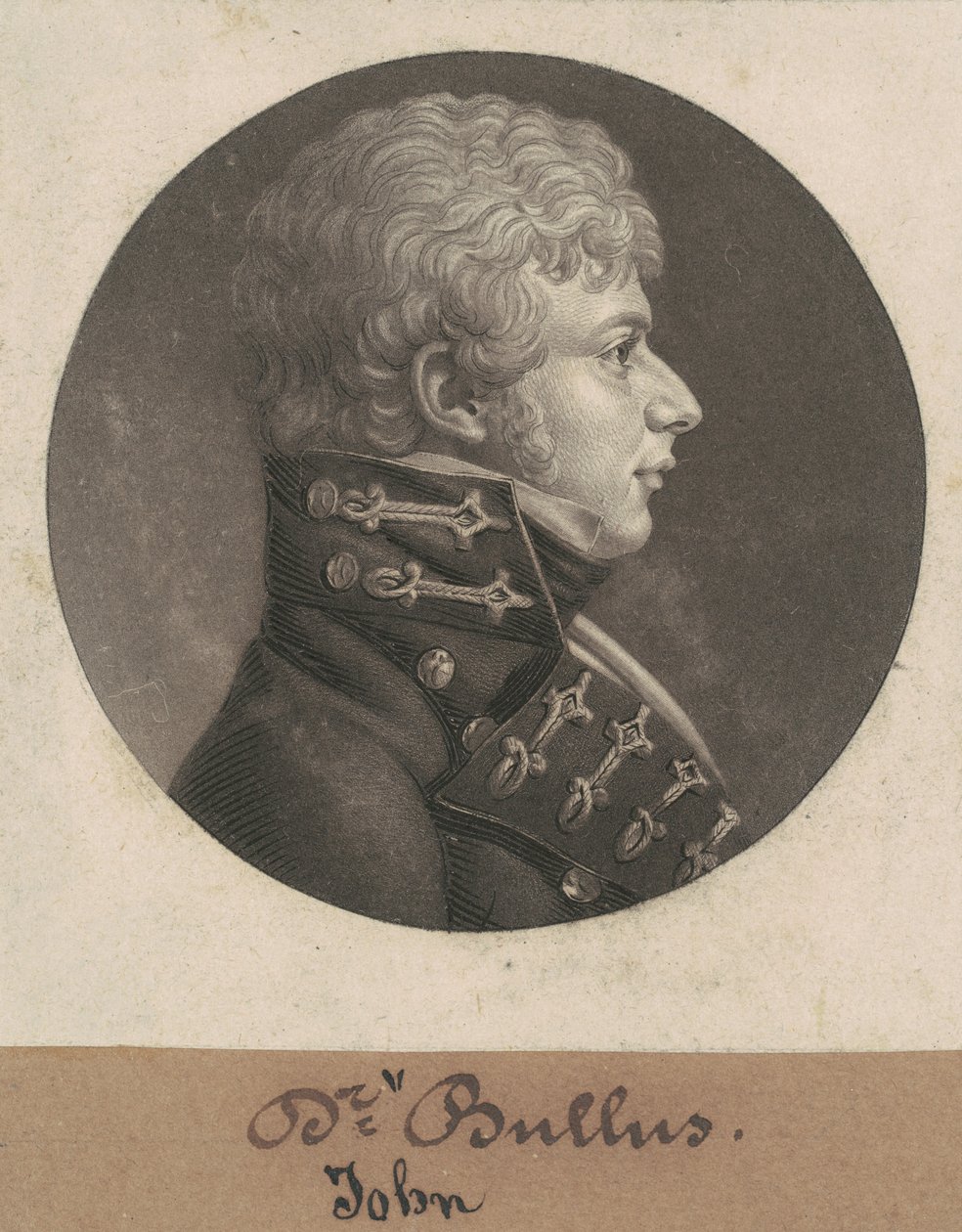 John Bullus alkotó: Charles B. J. Févret de Saint Mémin