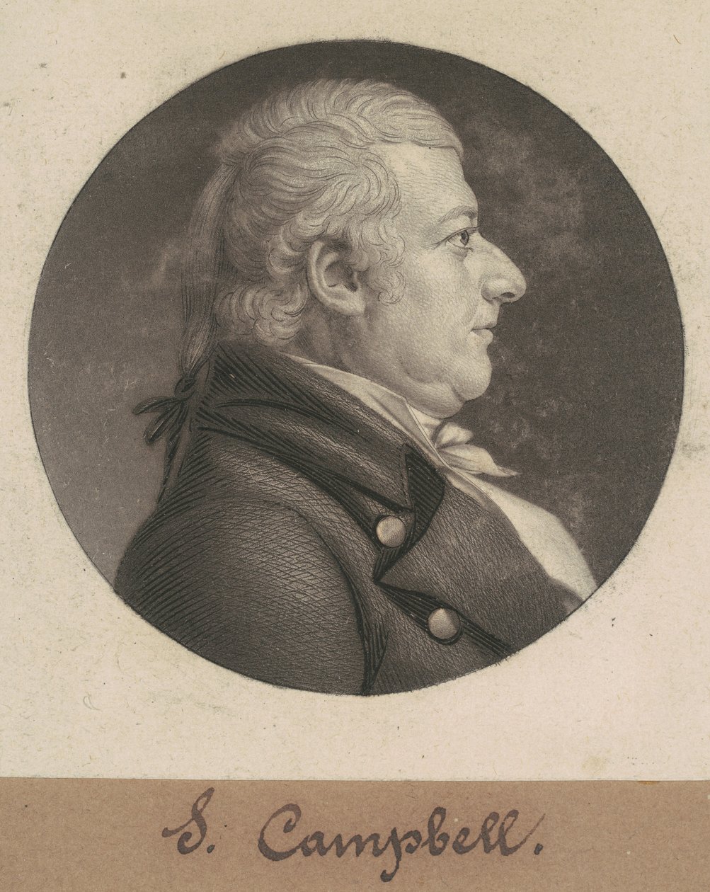 John Campbell alkotó: Charles B. J. Févret de Saint Mémin