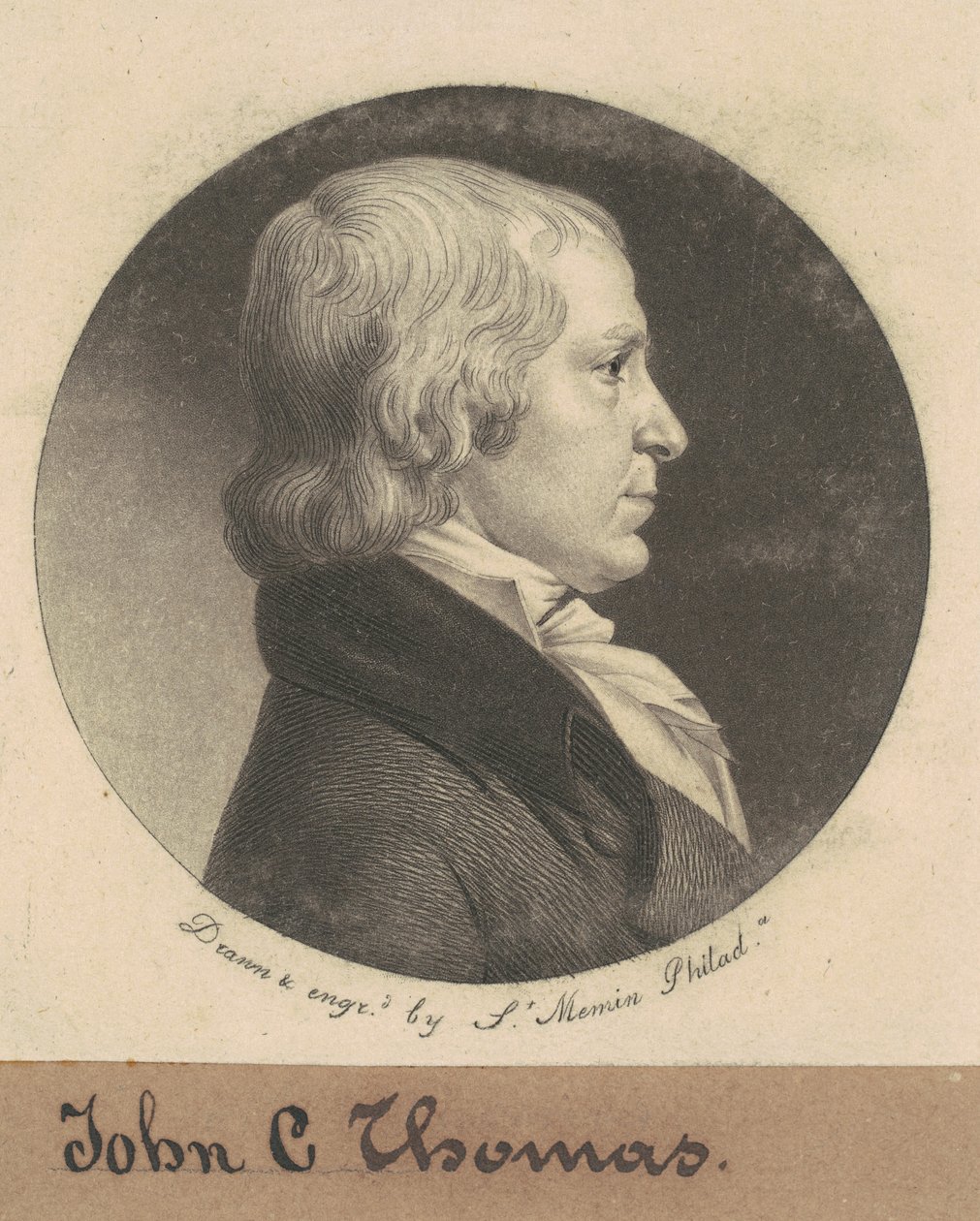 John Chew Thomas alkotó: Charles B. J. Févret de Saint Mémin