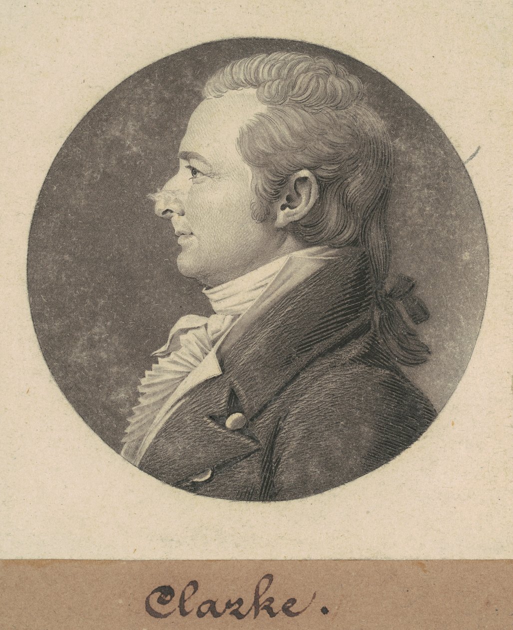 John Clarke alkotó: Charles B. J. Févret de Saint Mémin