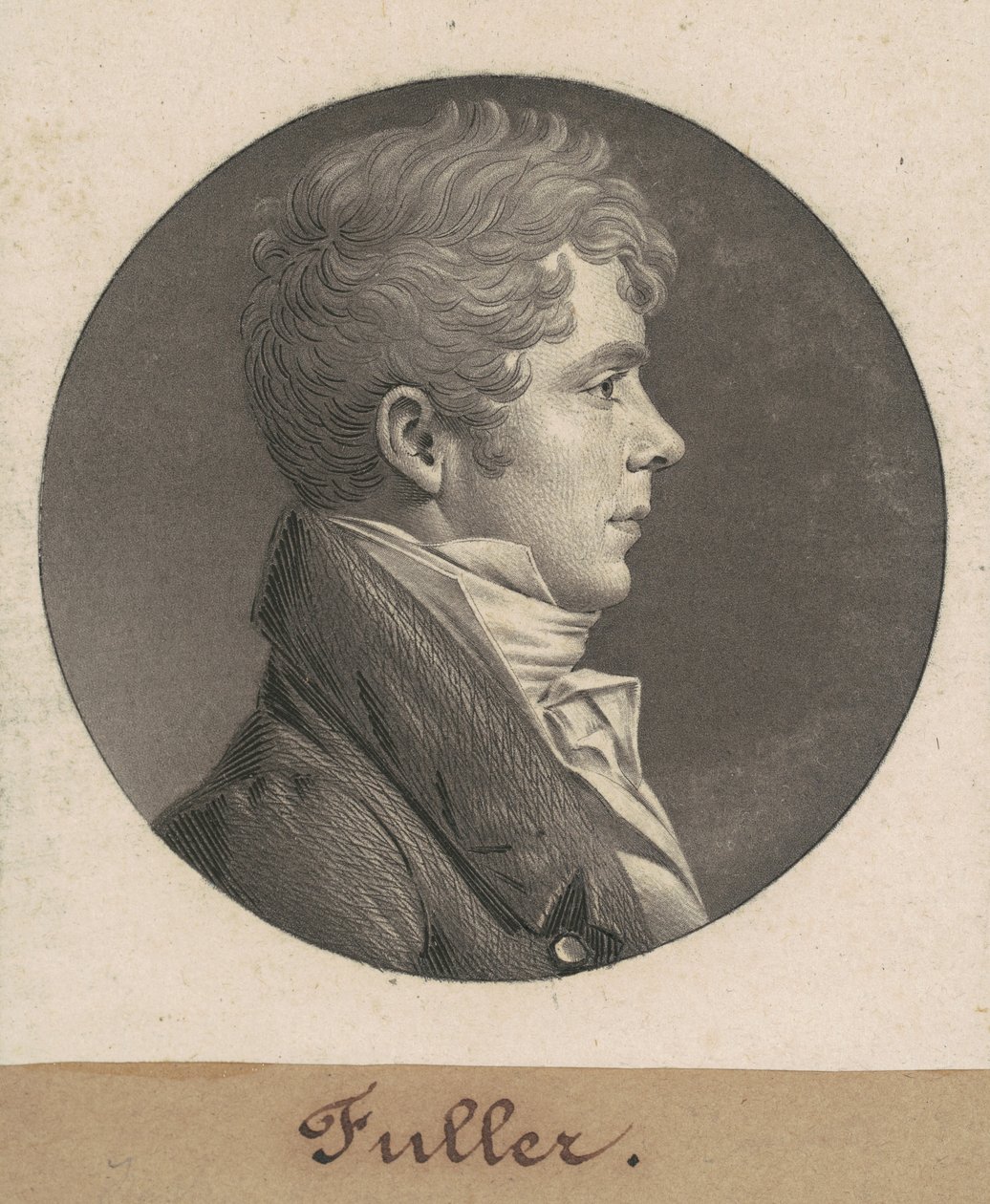 John Coles III alkotó: Charles B. J. Févret de Saint Mémin