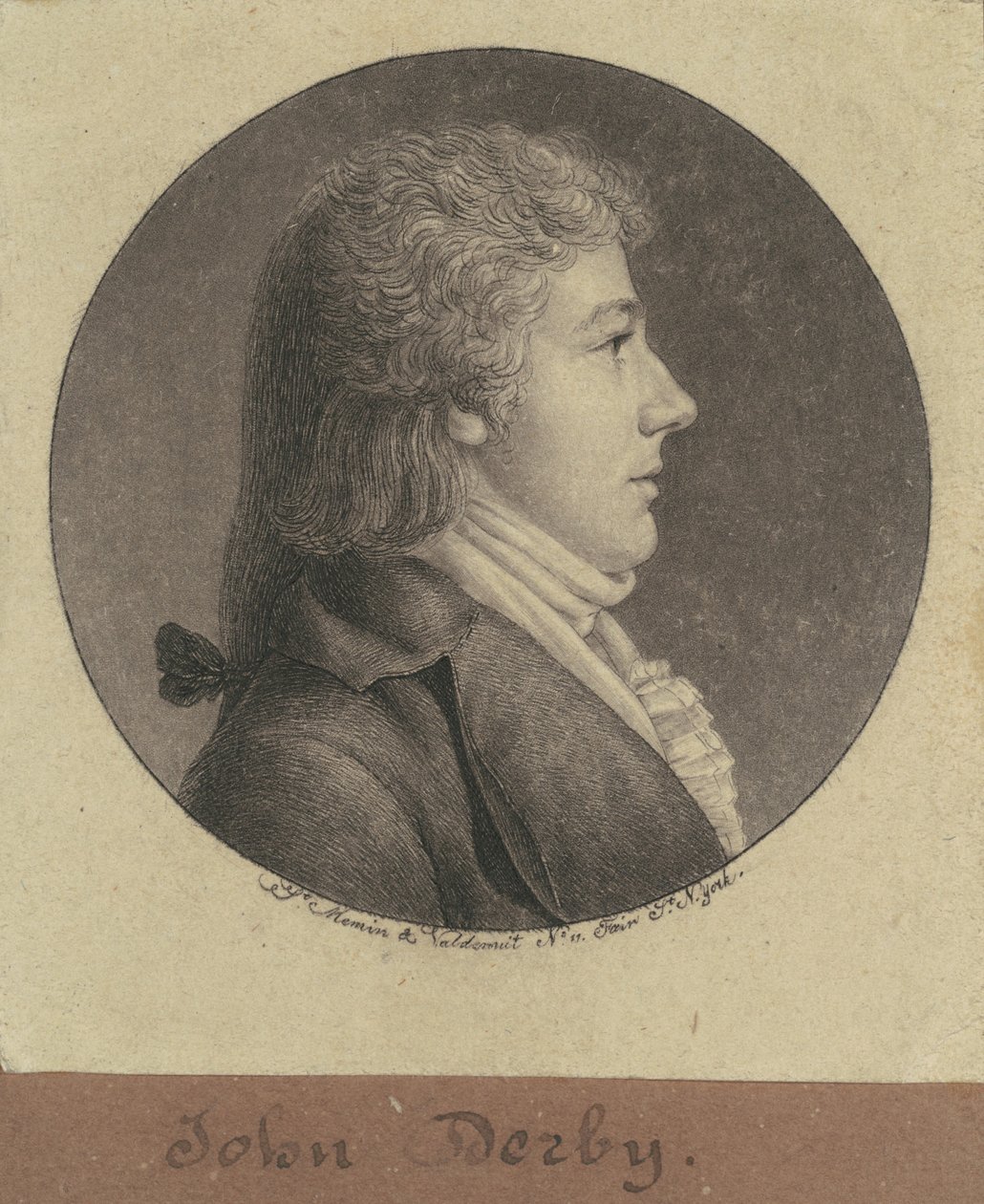 John Derby alkotó: Charles B. J. Févret de Saint Mémin