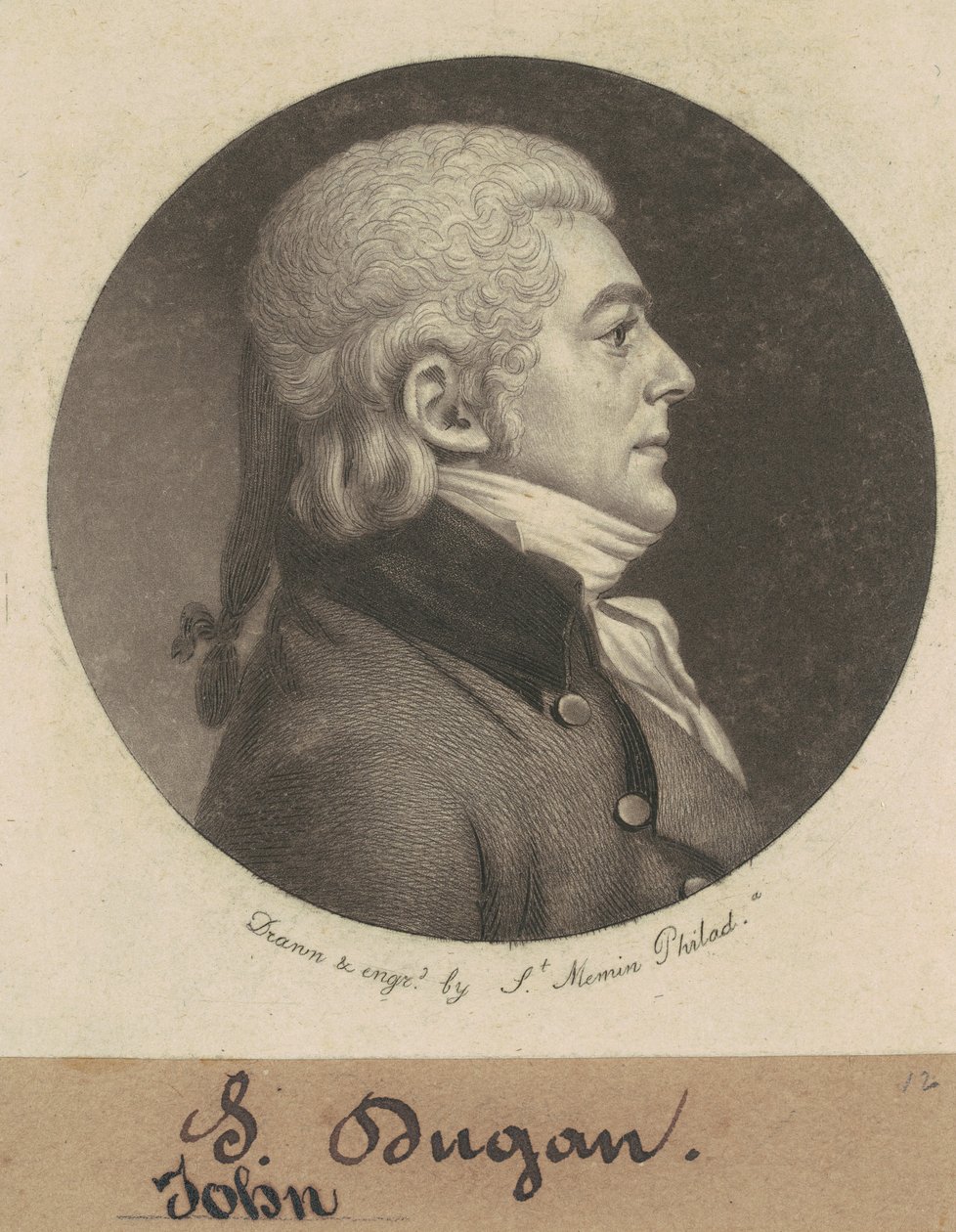 John Dugan alkotó: Charles B. J. Févret de Saint Mémin