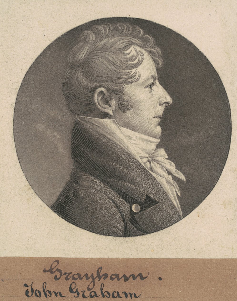 John Graham alkotó: Charles B. J. Févret de Saint Mémin
