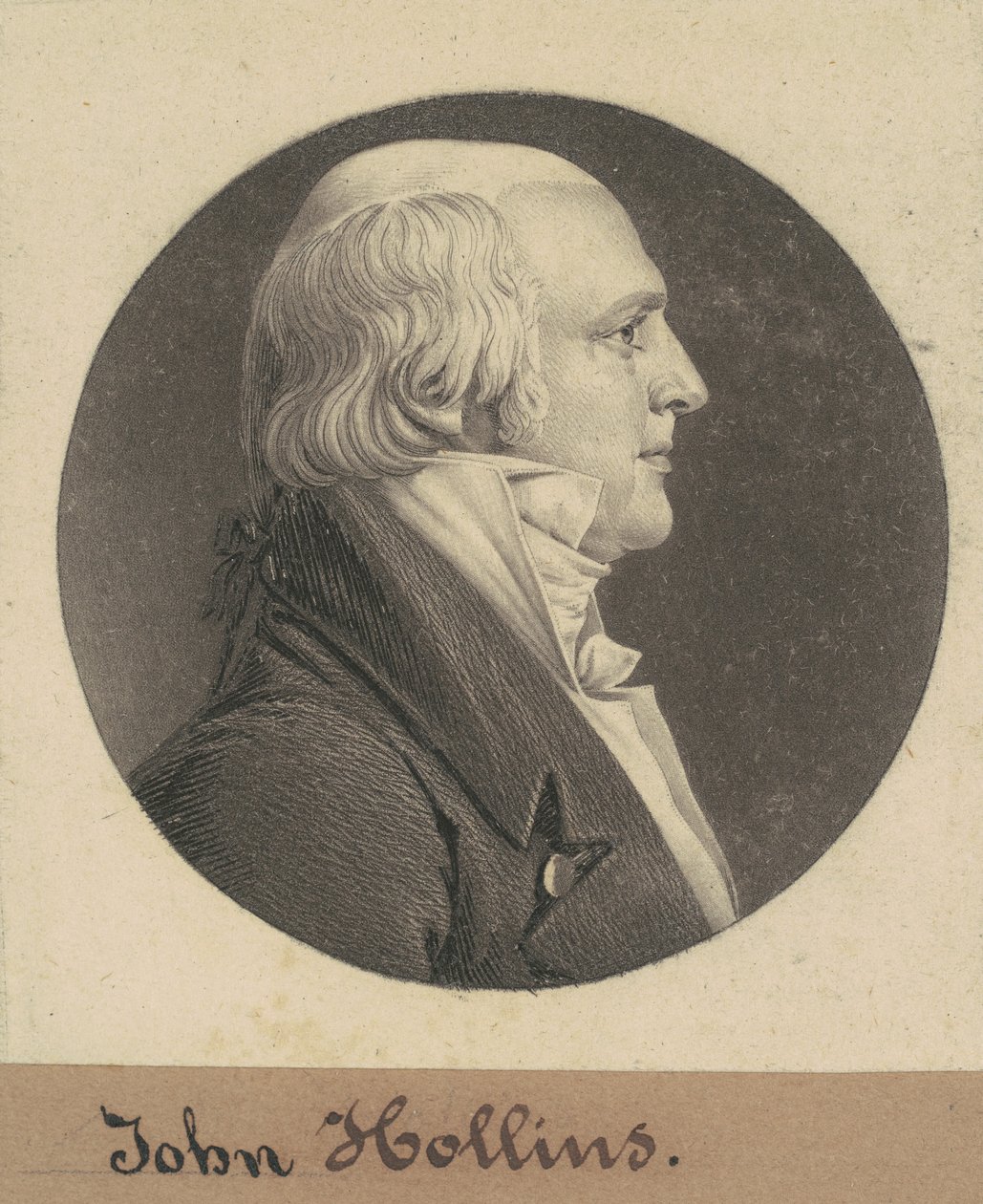 John Hollins alkotó: Charles B. J. Févret de Saint Mémin