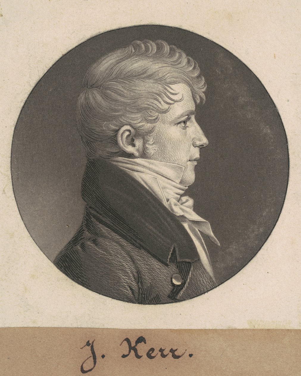 John Leeds Kerr alkotó: Charles B. J. Févret de Saint Mémin
