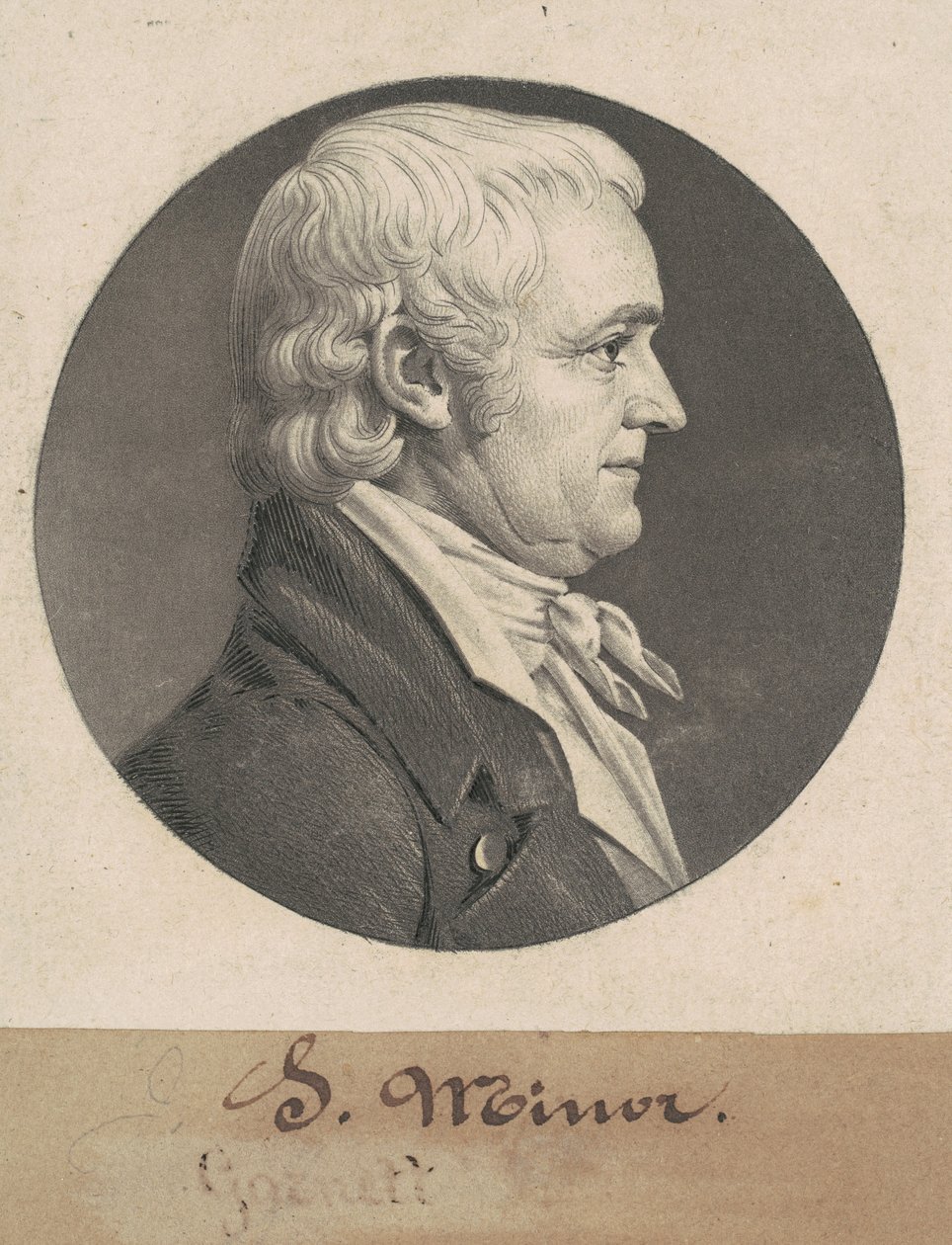 Kis János III alkotó: Charles B. J. Févret de Saint Mémin