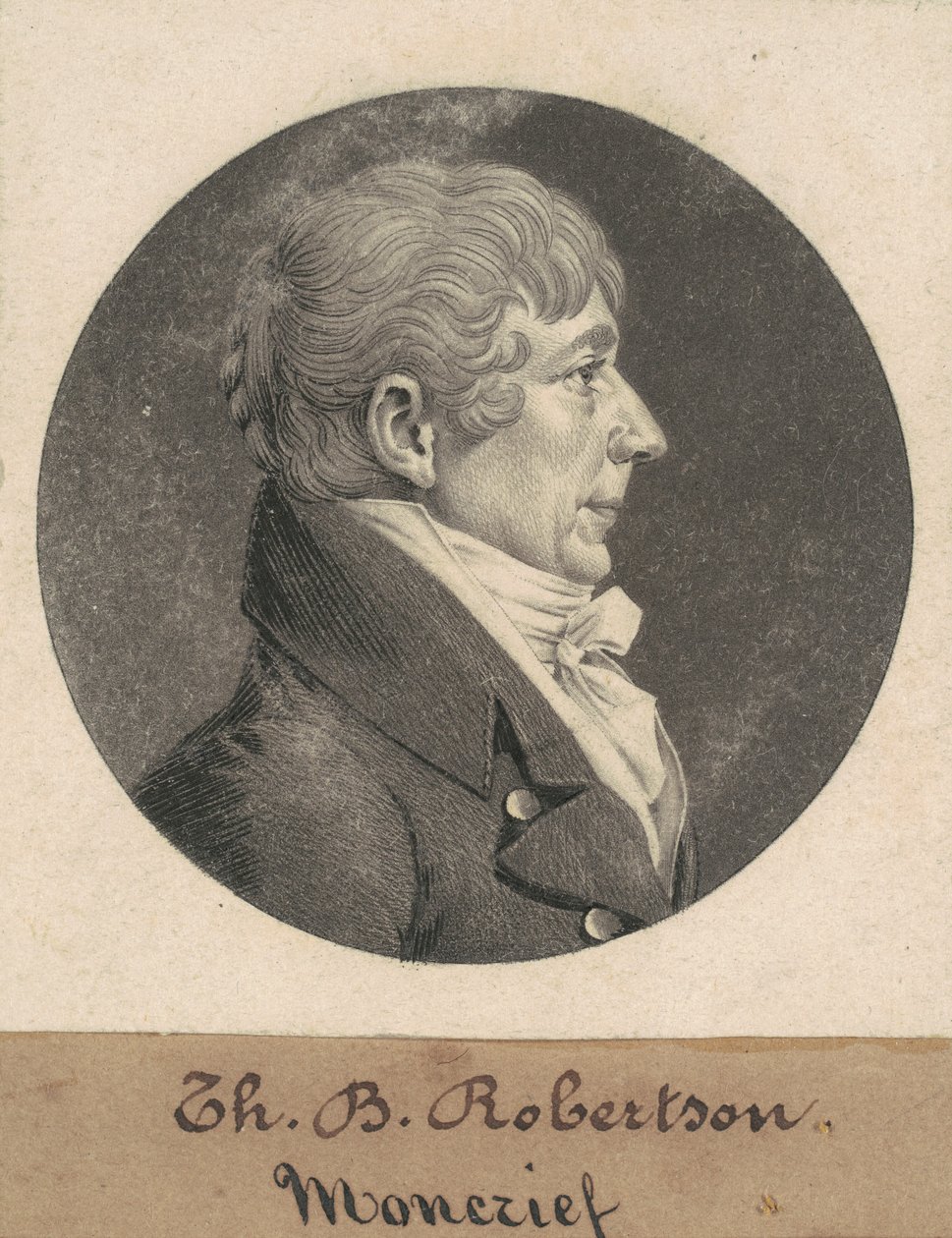 John Moncrief alkotó: Charles B. J. Févret de Saint Mémin