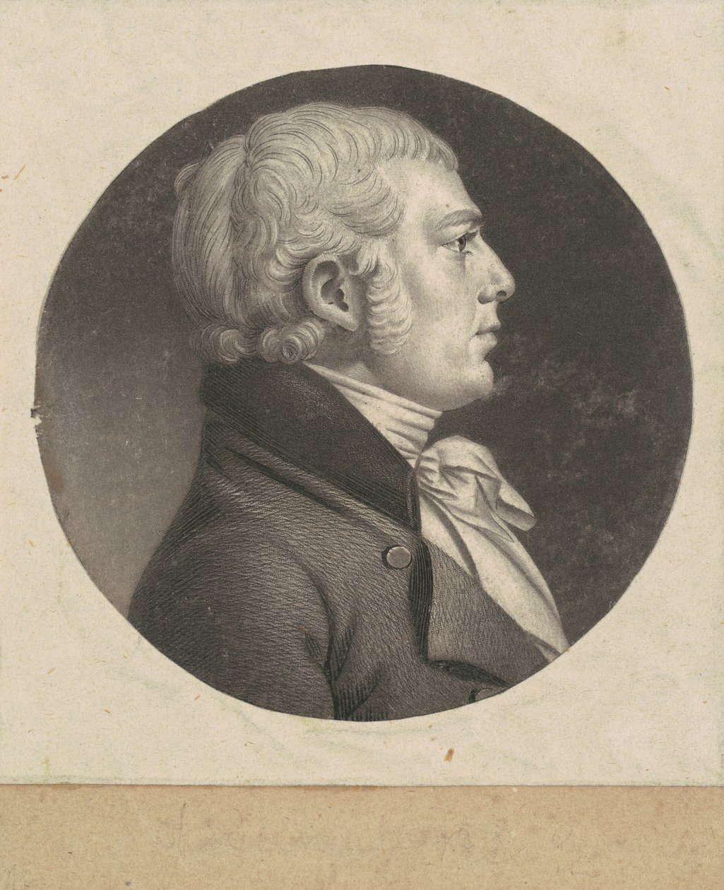 John Moore White alkotó: Charles B. J. Févret de Saint Mémin