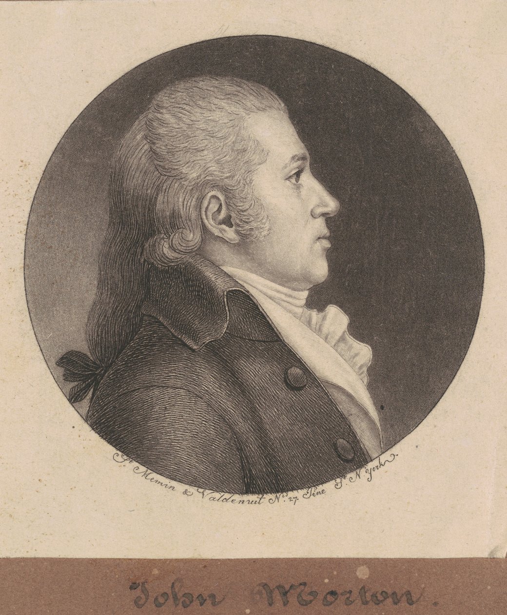 John Morton alkotó: Charles B. J. Févret de Saint Mémin