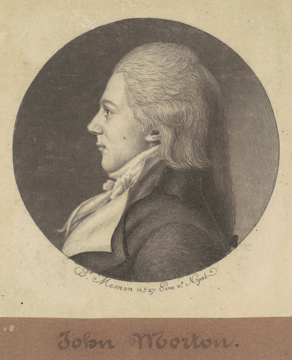 John Morton alkotó: Charles B. J. Févret de Saint Mémin