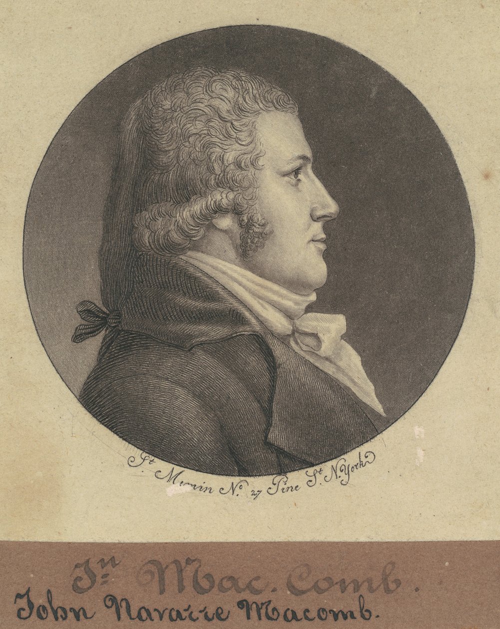 John Navarre Macomb alkotó: Charles B. J. Févret de Saint Mémin
