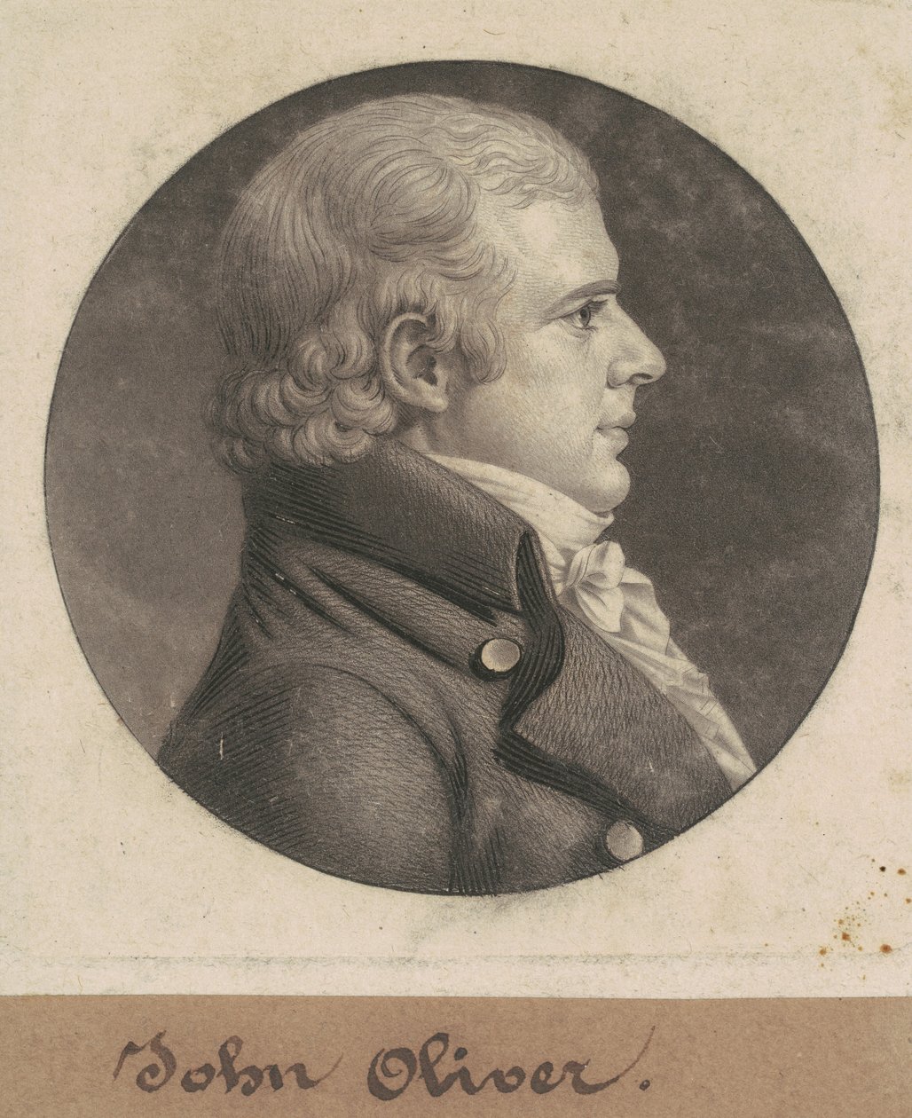John Oliver alkotó: Charles B. J. Févret de Saint Mémin