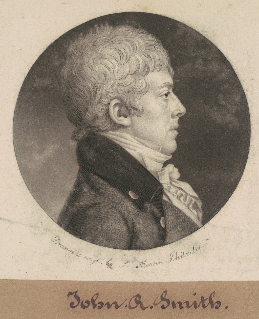 John R. Smith alkotó: Charles B. J. Févret de Saint Mémin