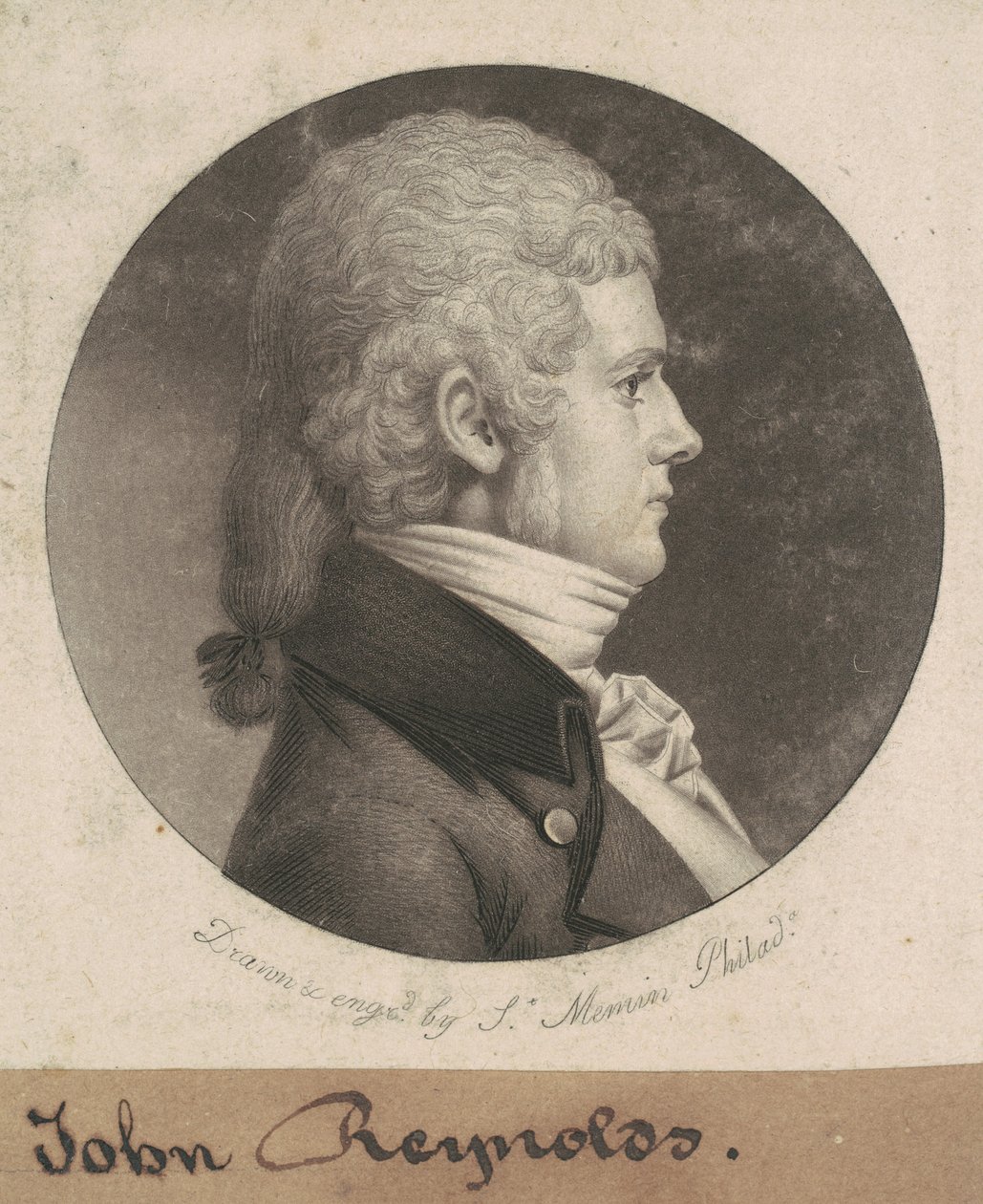 John Reynolds alkotó: Charles B. J. Févret de Saint Mémin