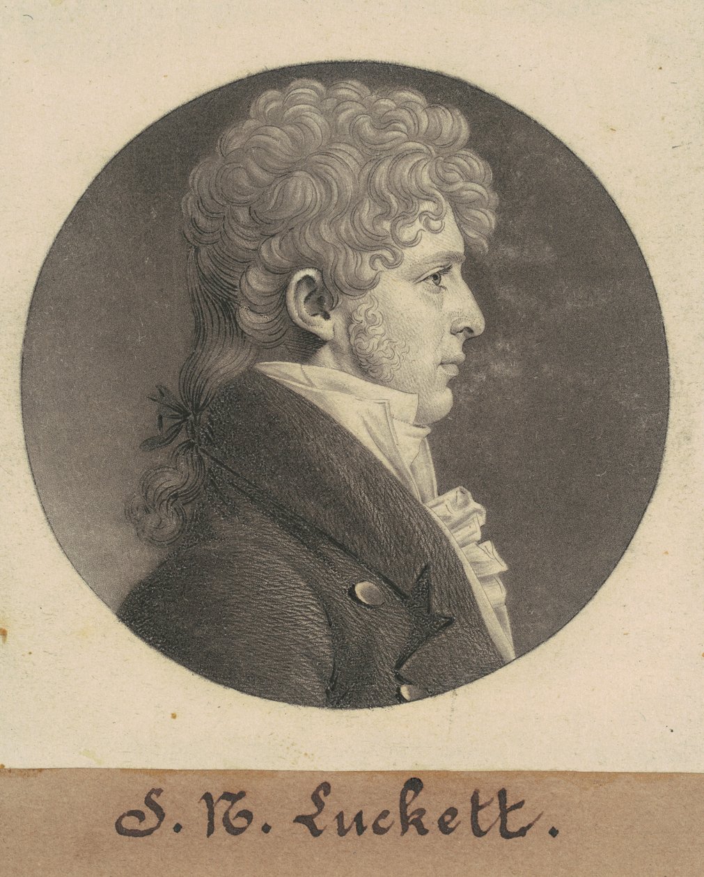 John Richards Triplett alkotó: Charles B. J. Févret de Saint Mémin