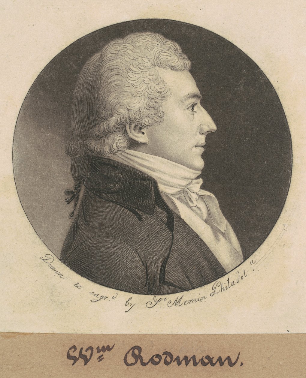 John Rodman alkotó: Charles B. J. Févret de Saint Mémin