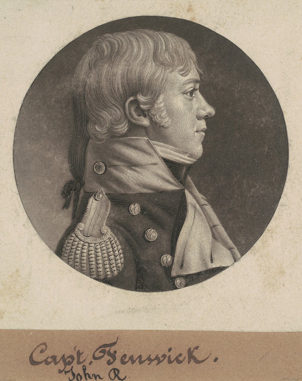John Roger Fenwick alkotó: Charles B. J. Févret de Saint Mémin