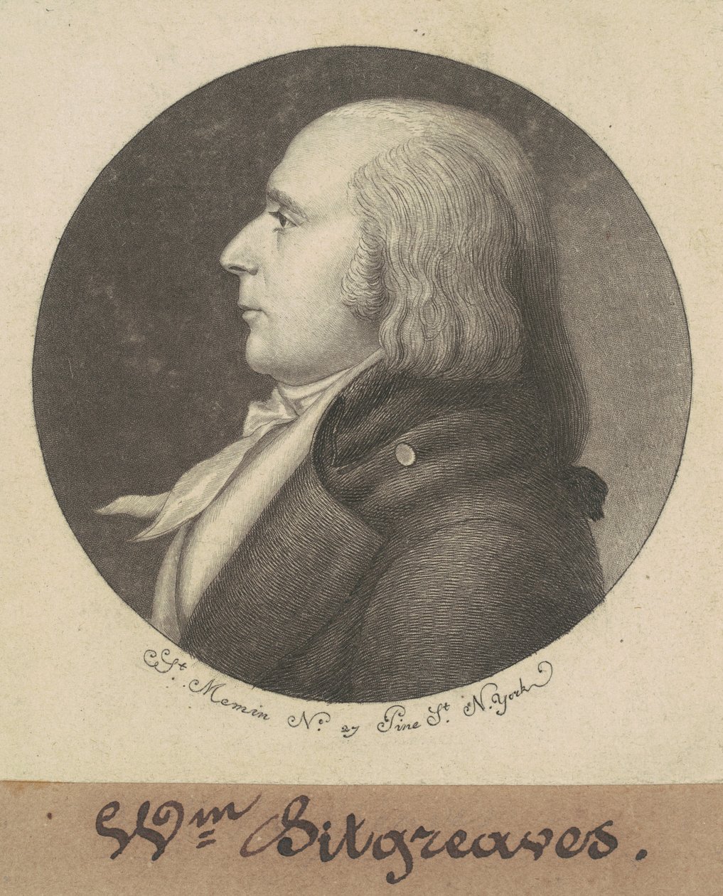 John Sitgreaves alkotó: Charles B. J. Févret de Saint Mémin