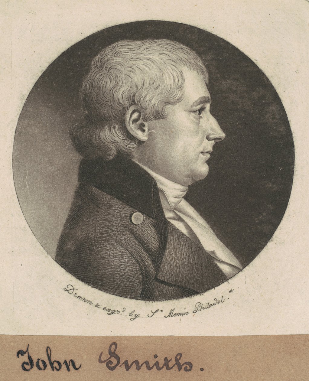 John Smith alkotó: Charles B. J. Févret de Saint Mémin