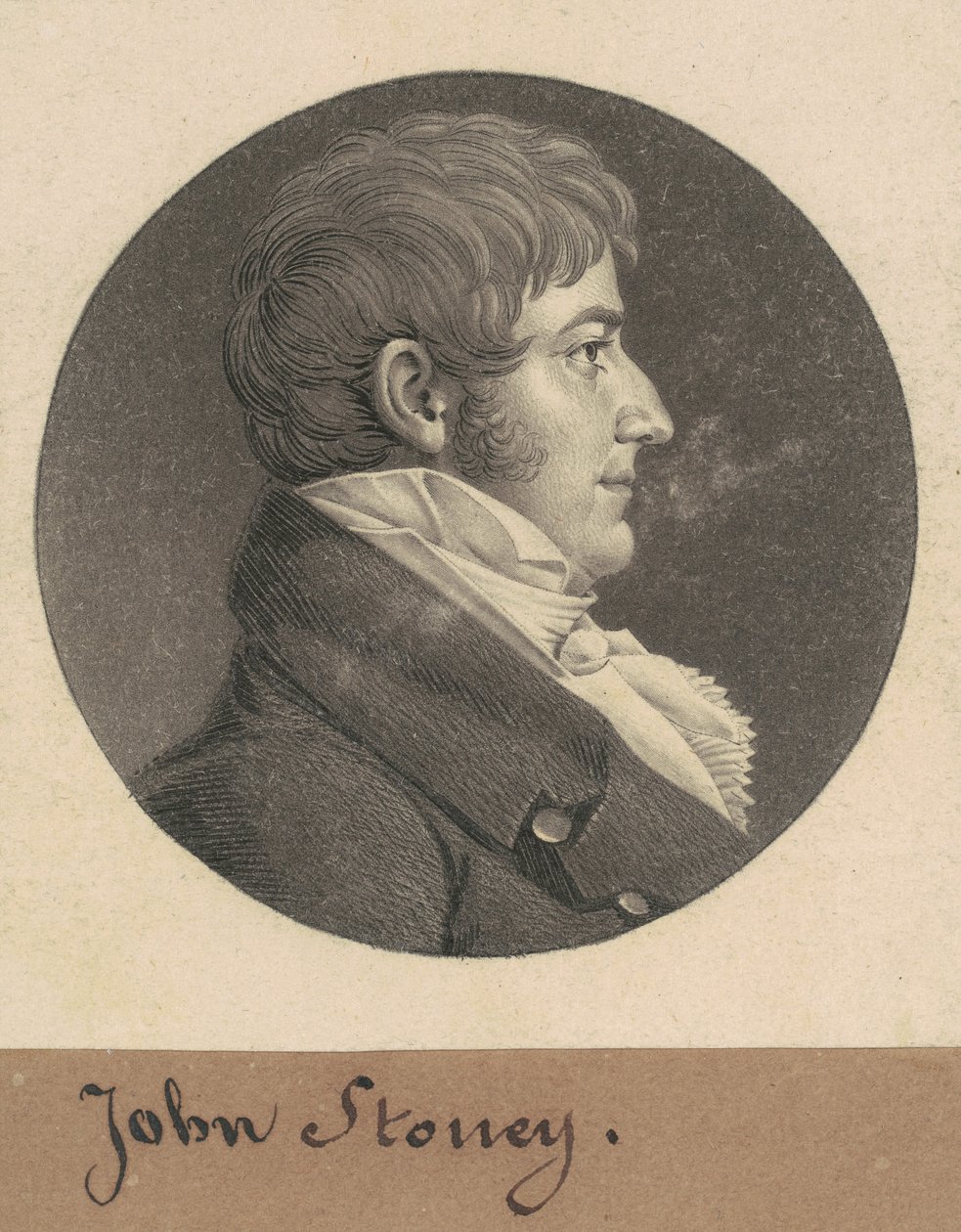 John Stoney alkotó: Charles B. J. Févret de Saint Mémin
