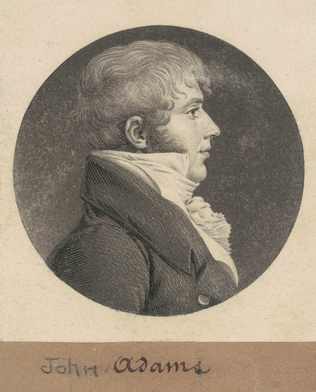 John Strong Adams alkotó: Charles B. J. Févret de Saint Mémin