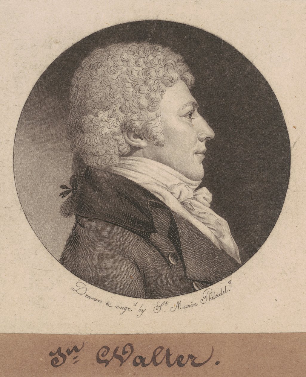John Walter alkotó: Charles B. J. Févret de Saint Mémin