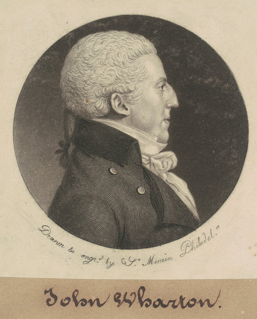John Wharton alkotó: Charles B. J. Févret de Saint Mémin