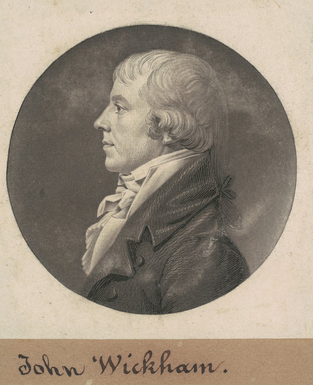 John Wickham alkotó: Charles B. J. Févret de Saint Mémin