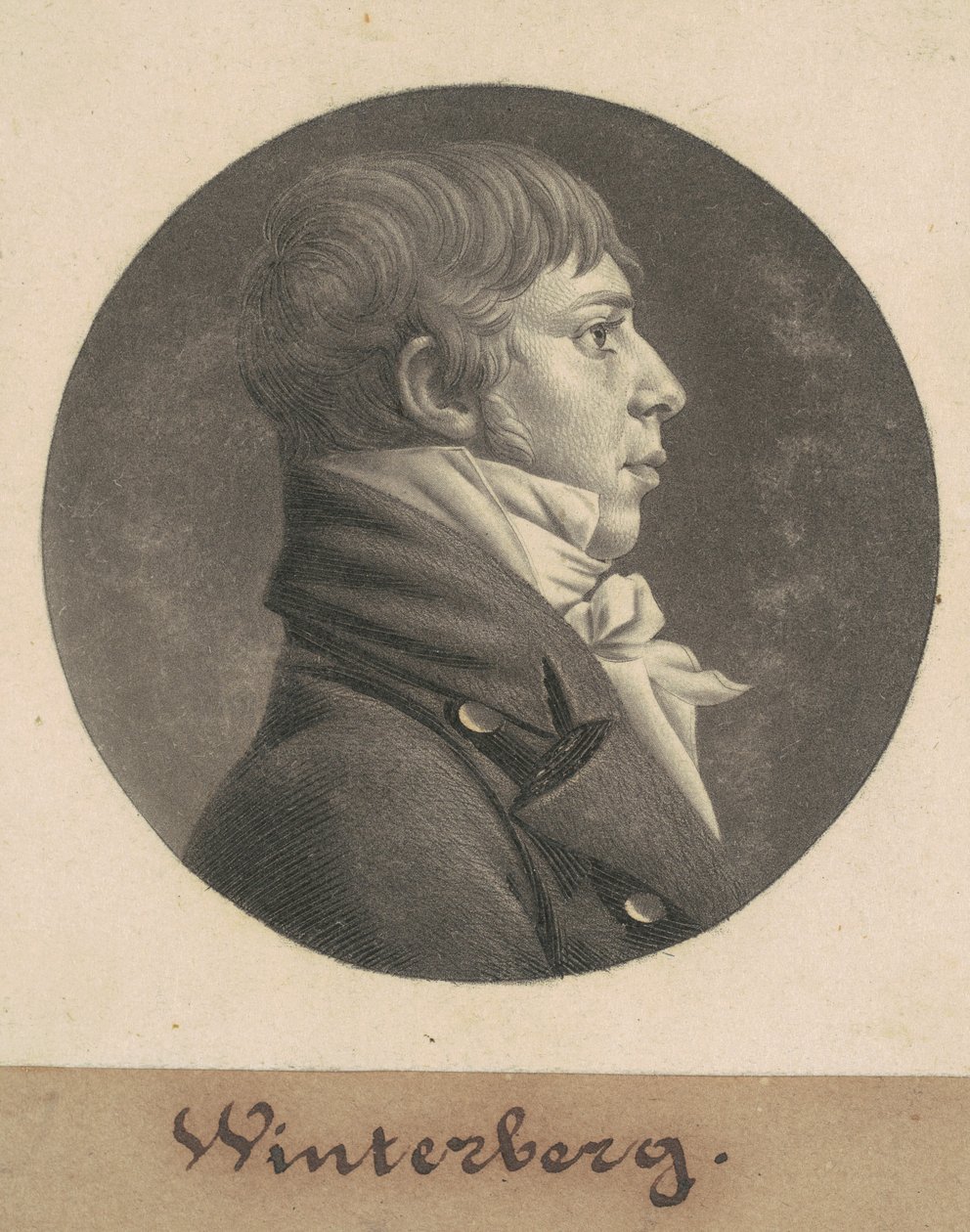 John Winterberry alkotó: Charles B. J. Févret de Saint Mémin