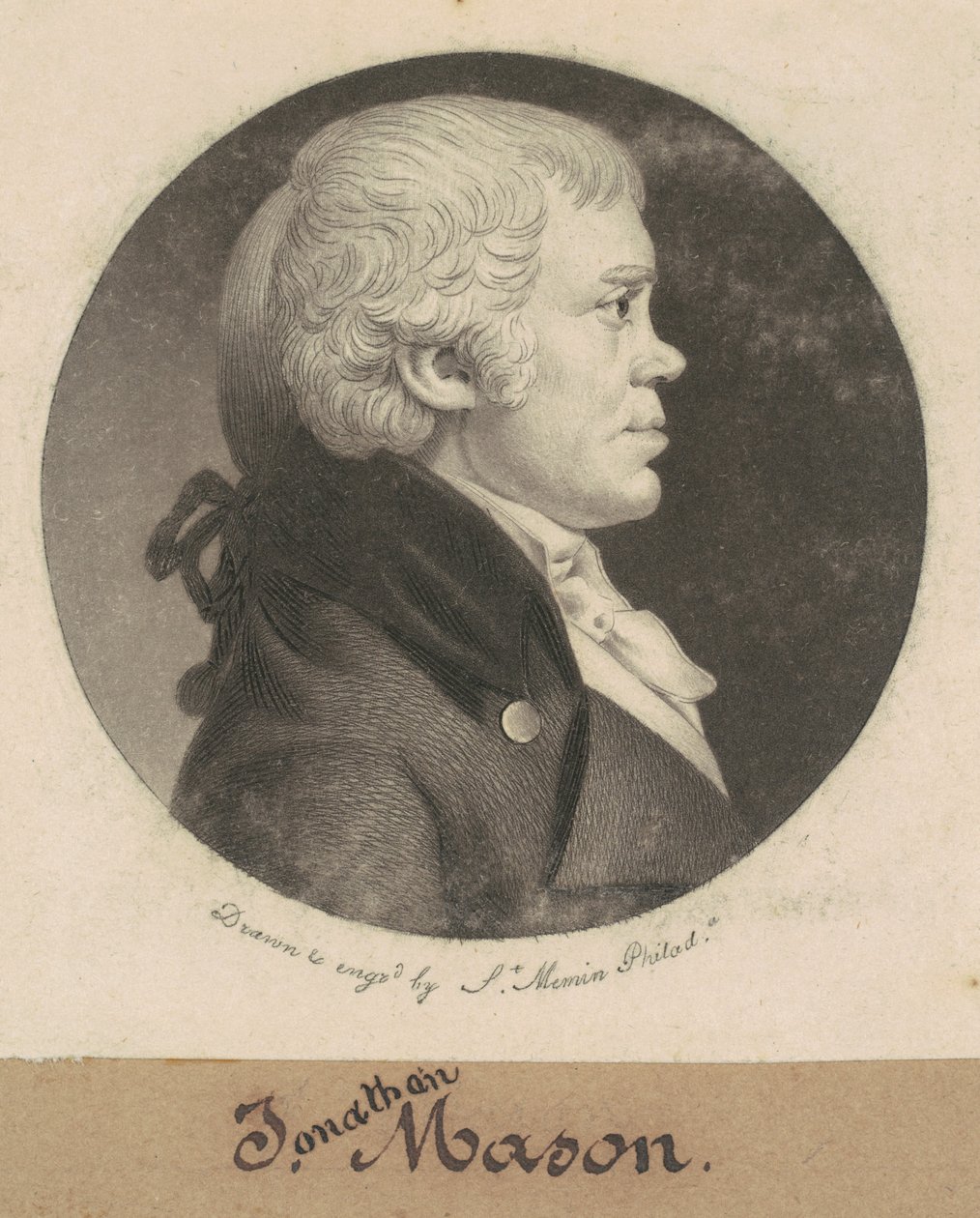 Jonathan Mason alkotó: Charles B. J. Févret de Saint Mémin
