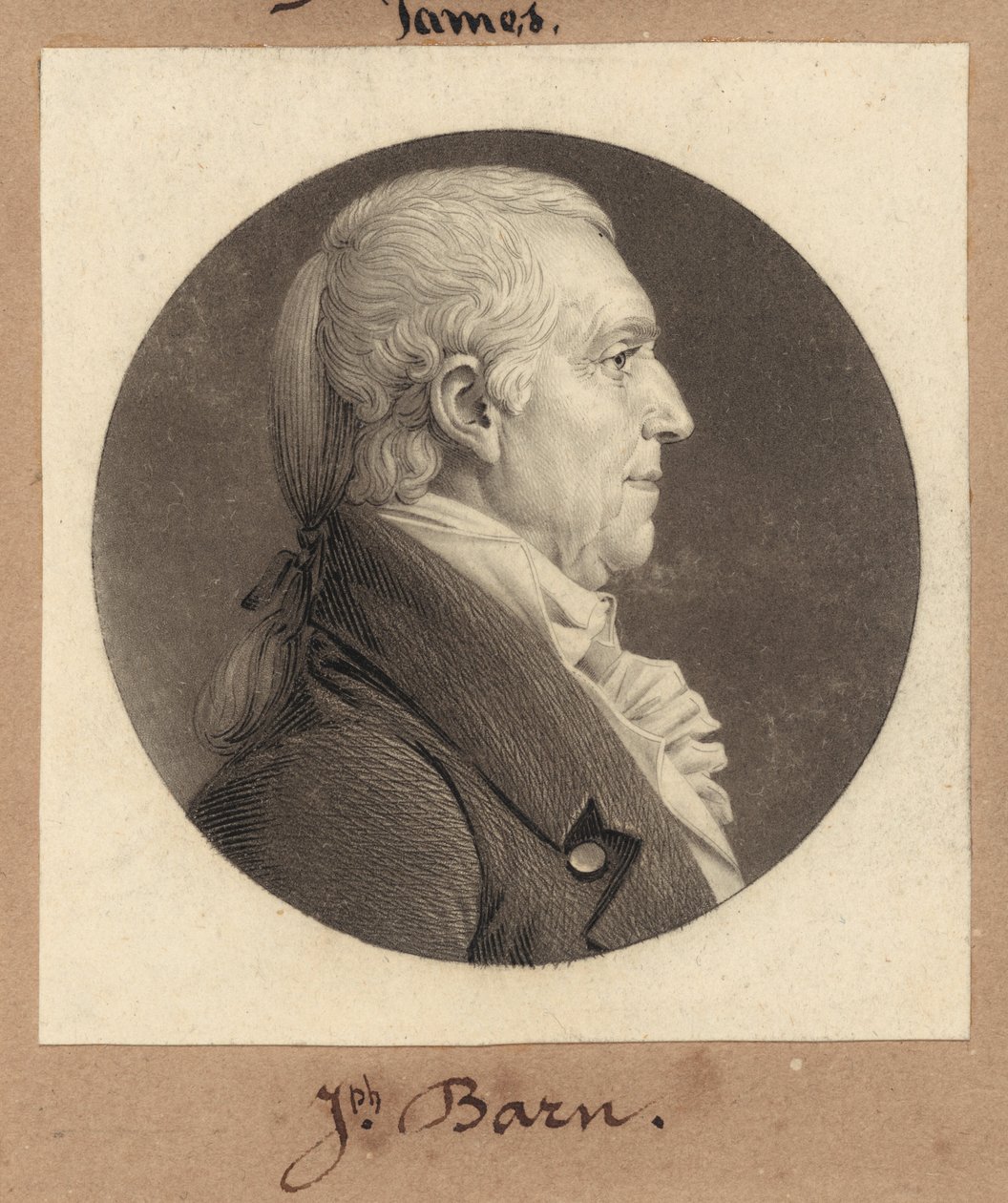 Barn József alkotó: Charles B. J. Févret de Saint Mémin