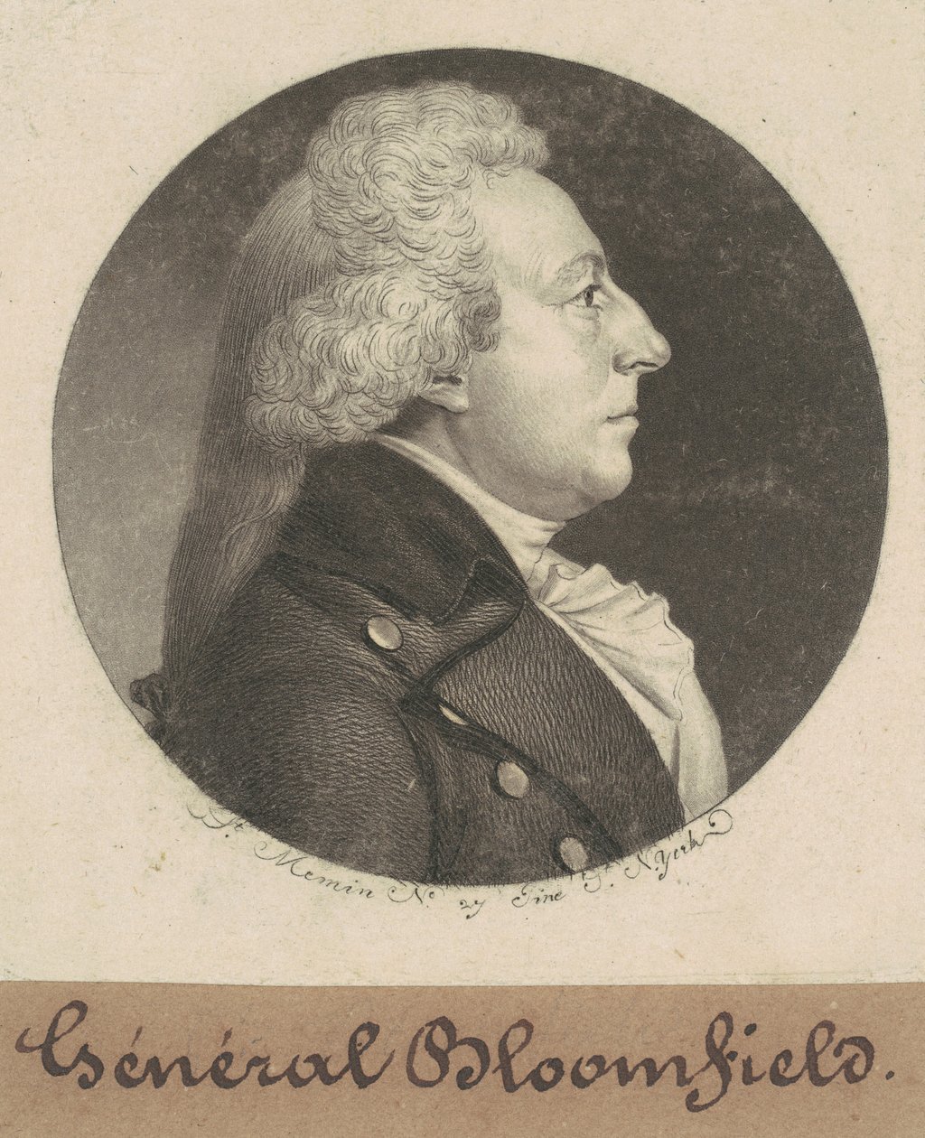 Joseph Bloomfield alkotó: Charles B. J. Févret de Saint Mémin