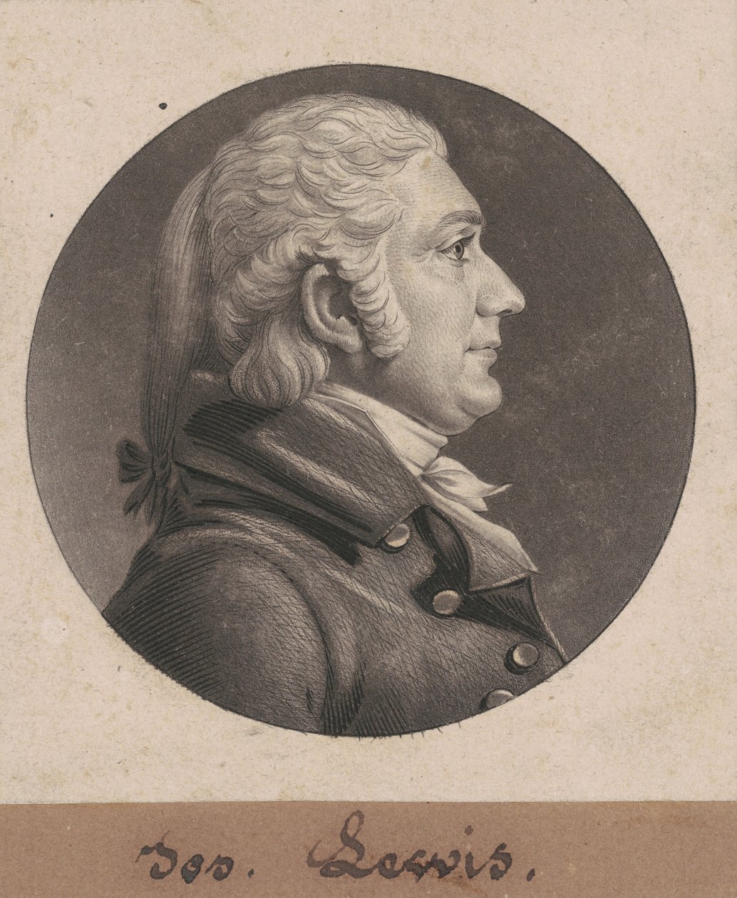 Joseph C. Lewis II alkotó: Charles B. J. Févret de Saint Mémin