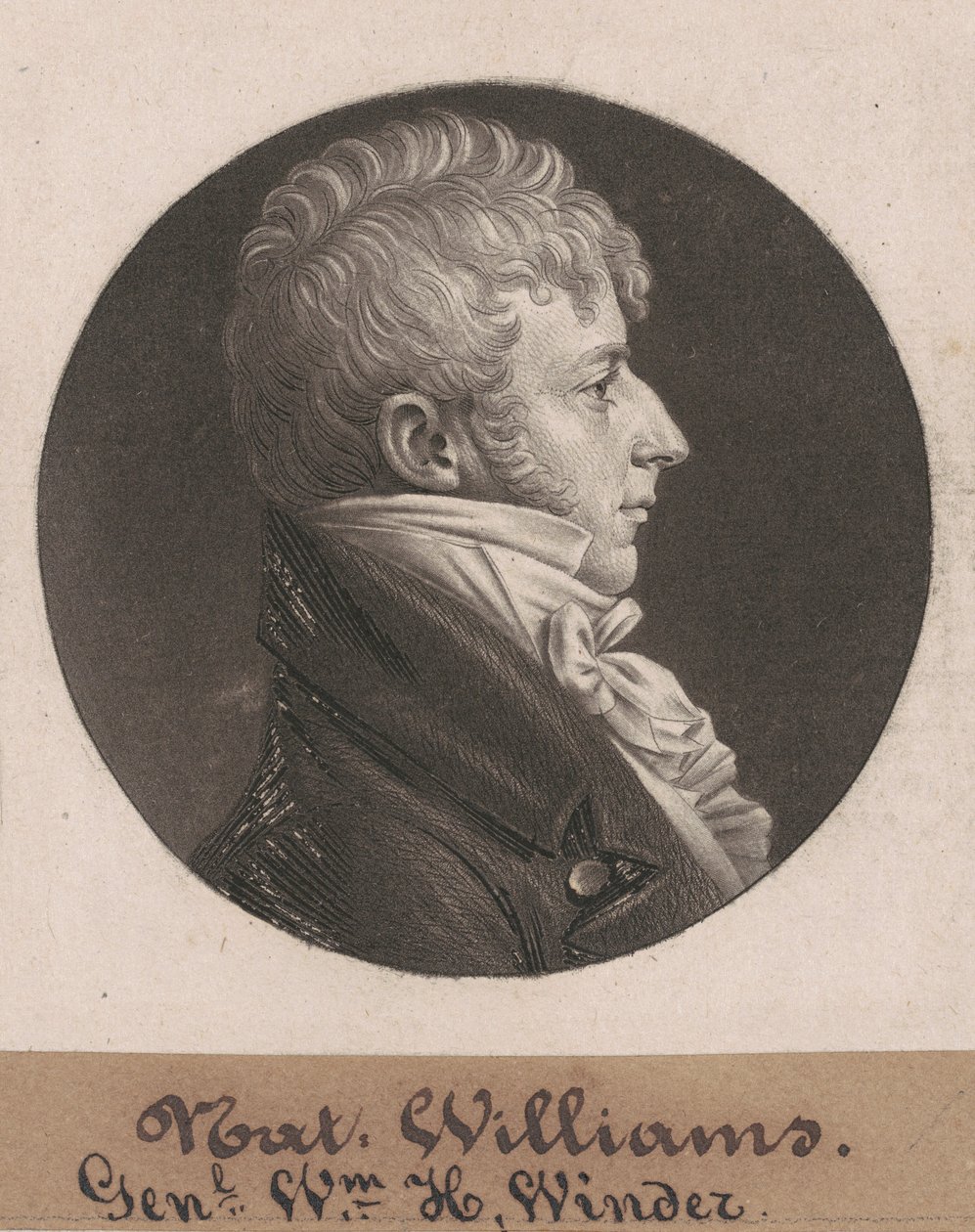 Joseph Ennalls Muse alkotó: Charles B. J. Févret de Saint Mémin