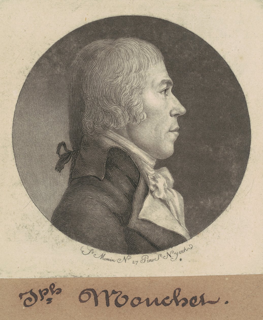 Joseph Mouchet alkotó: Charles B. J. Févret de Saint Mémin