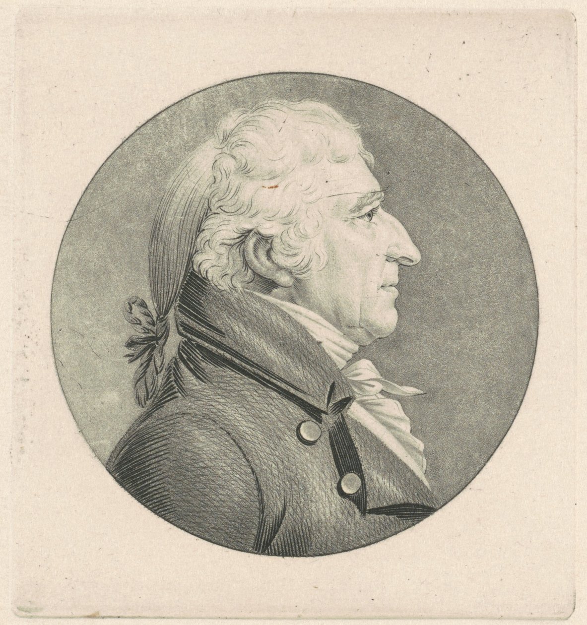 Joseph Whipple alkotó: Charles B. J. Févret de Saint Mémin