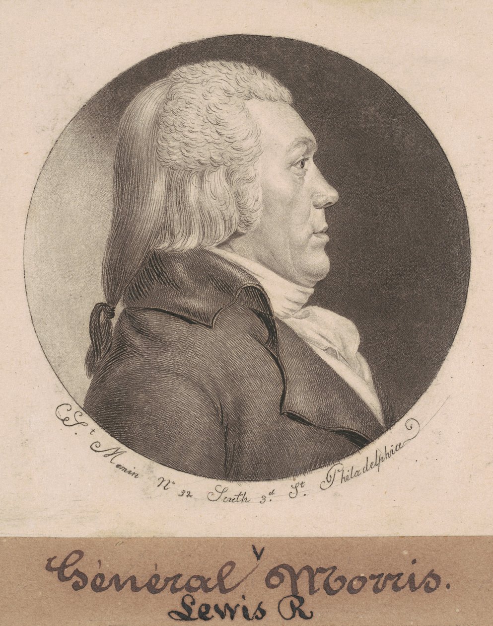 Lewis Richard Morris alkotó: Charles B. J. Févret de Saint Mémin