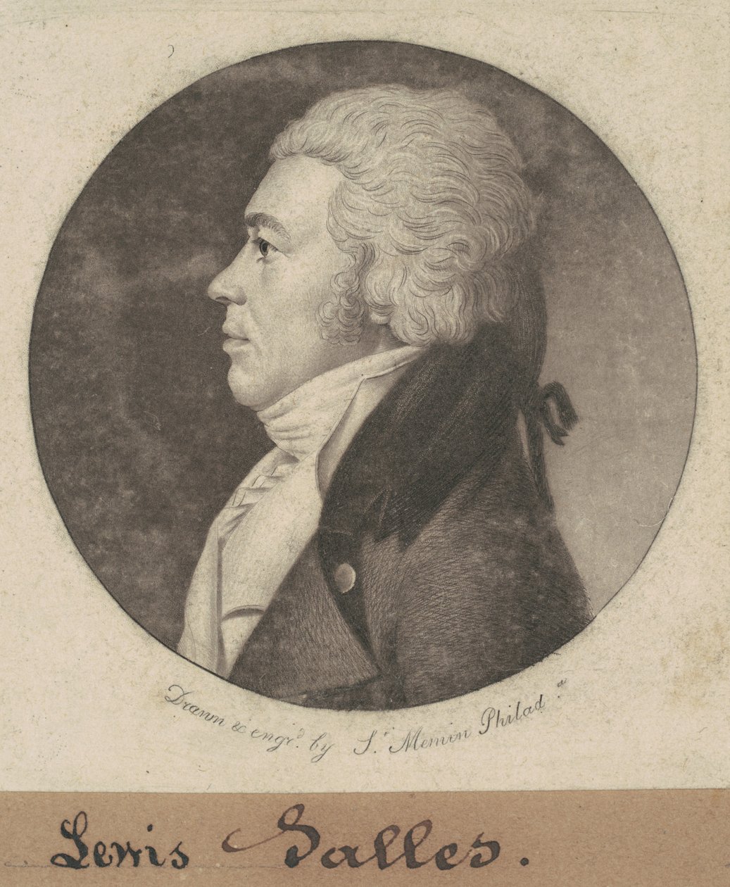 Lewis Halls alkotó: Charles B. J. Févret de Saint Mémin