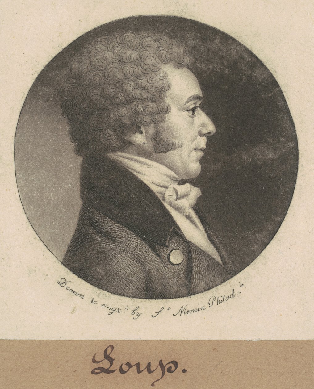 Loup alkotó: Charles B. J. Févret de Saint Mémin